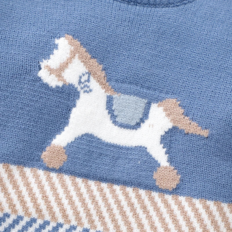 Knit Cotton Baby Romper - Kindle Kids ABC - view 4