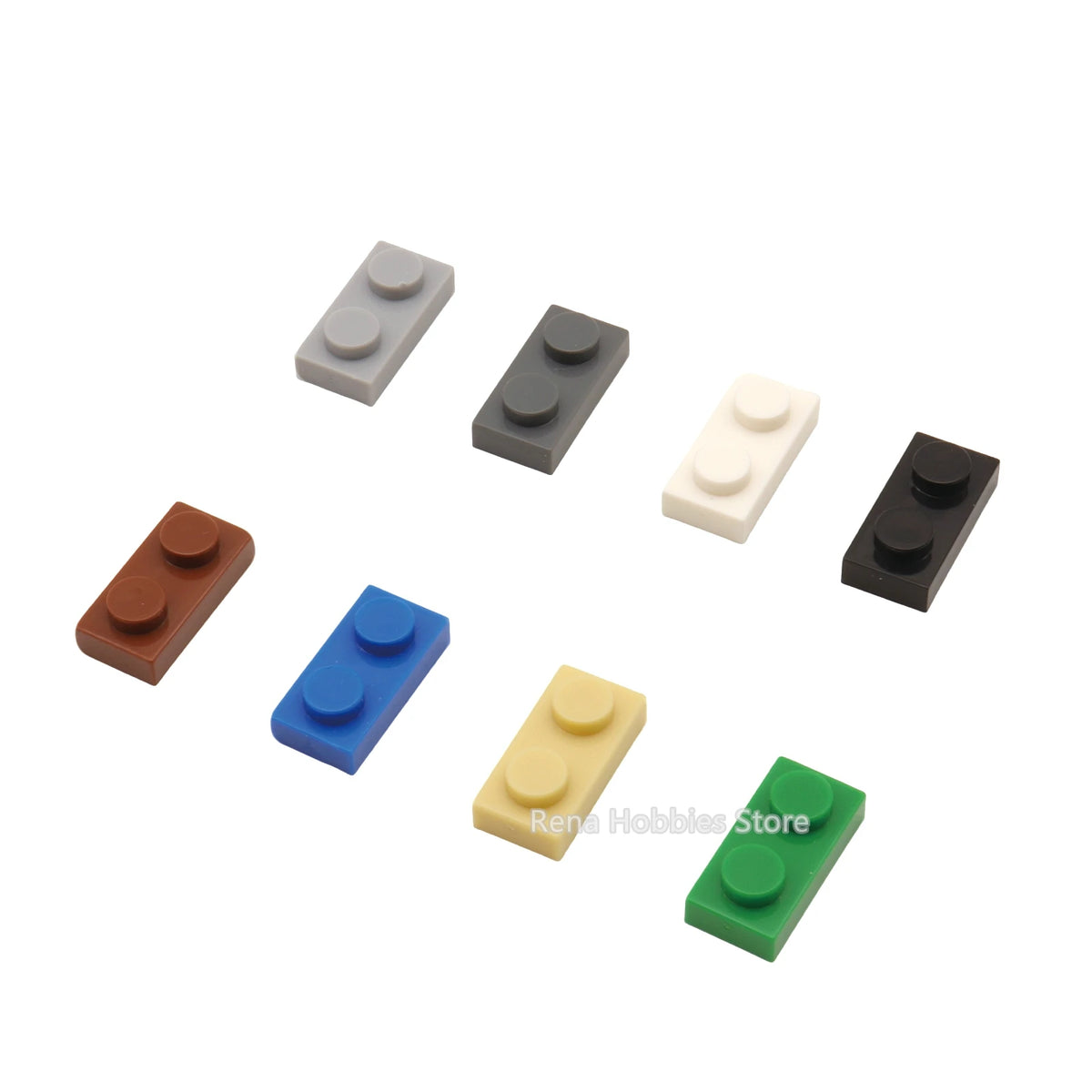 200-piece thin building block plates set - photo 4