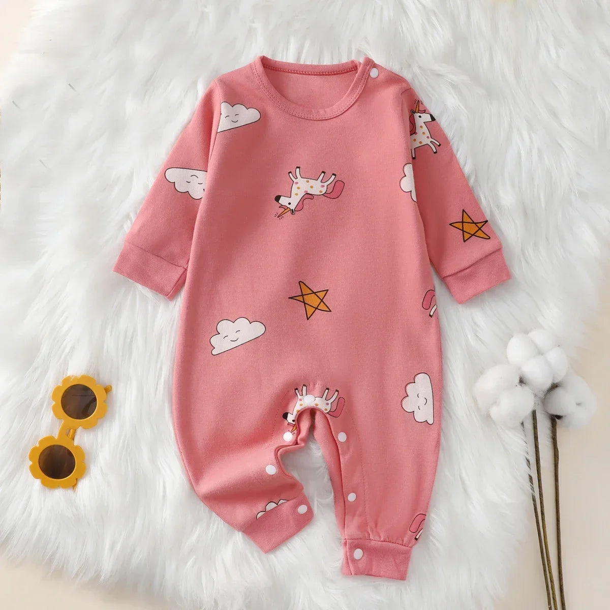 Autumn 100% Cotton Baby Romper - Kindle Kids ABC - view 8