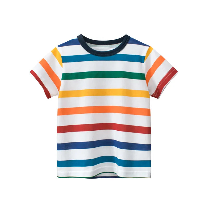 Kids Short-Sleeve T-Shirt – Cotton Cartoon Summer Tee - photo 9