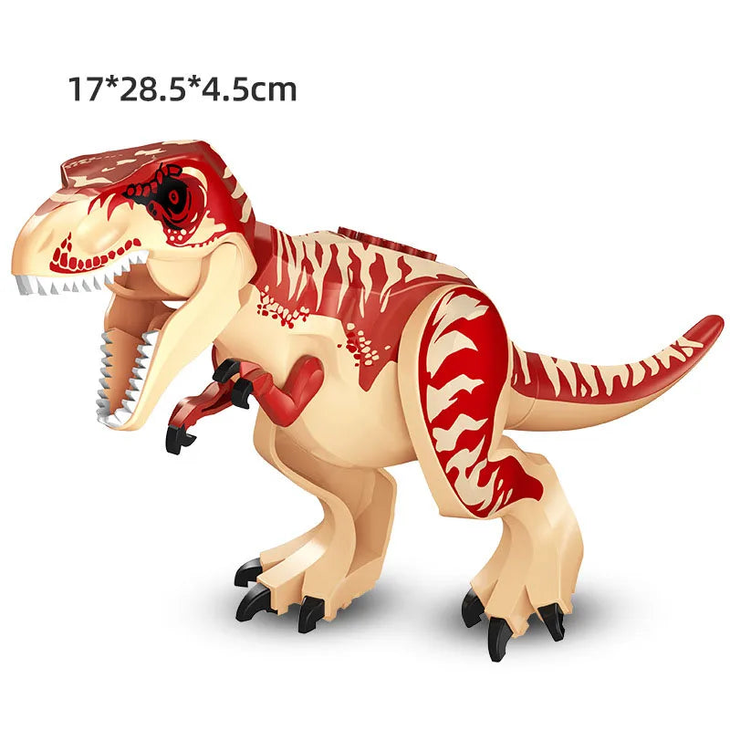 Dinosaur building blocks large brick figure set, kids 5-10Y - photo 5
