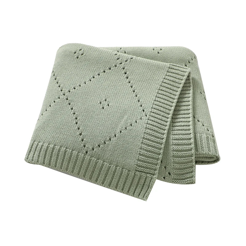 Knitted Cotton Baby Blanket - Kindle Kids ABC - view 8