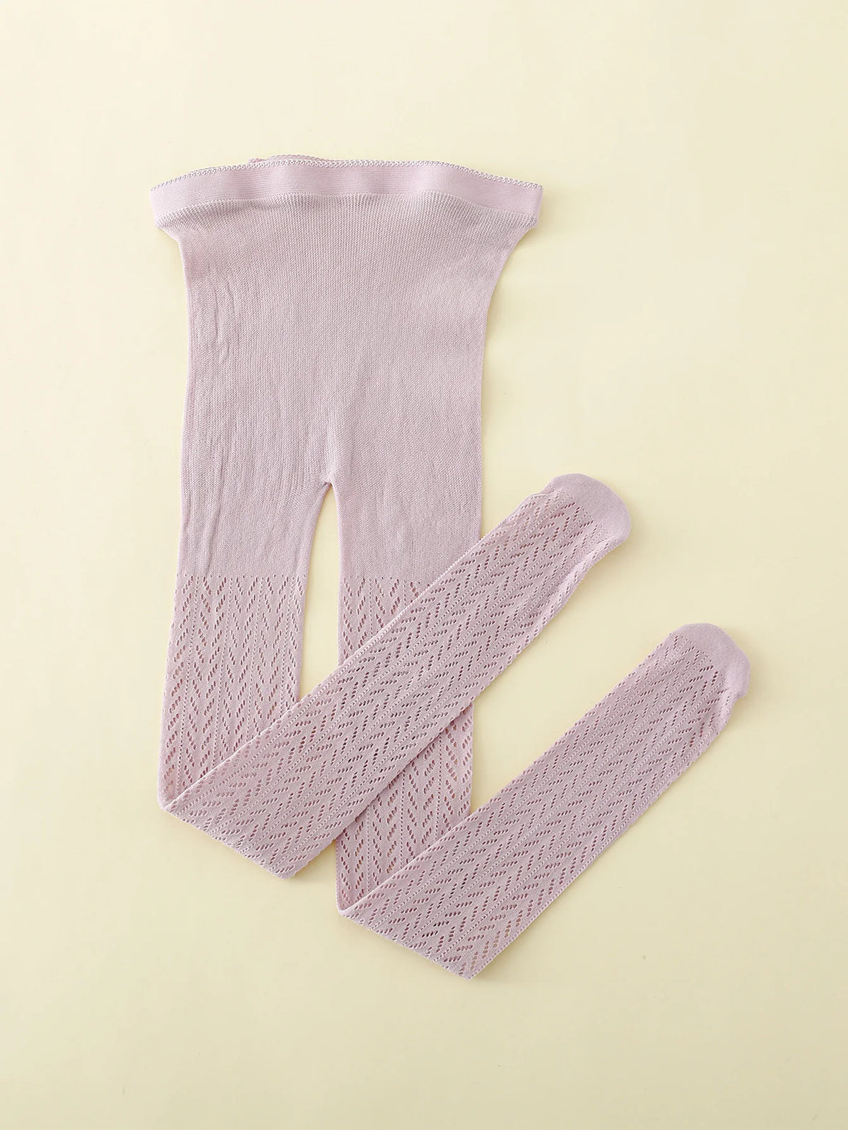 Girls Cotton Mesh Tights — Fishnet Vintage Pantyhose | 6M–7Y