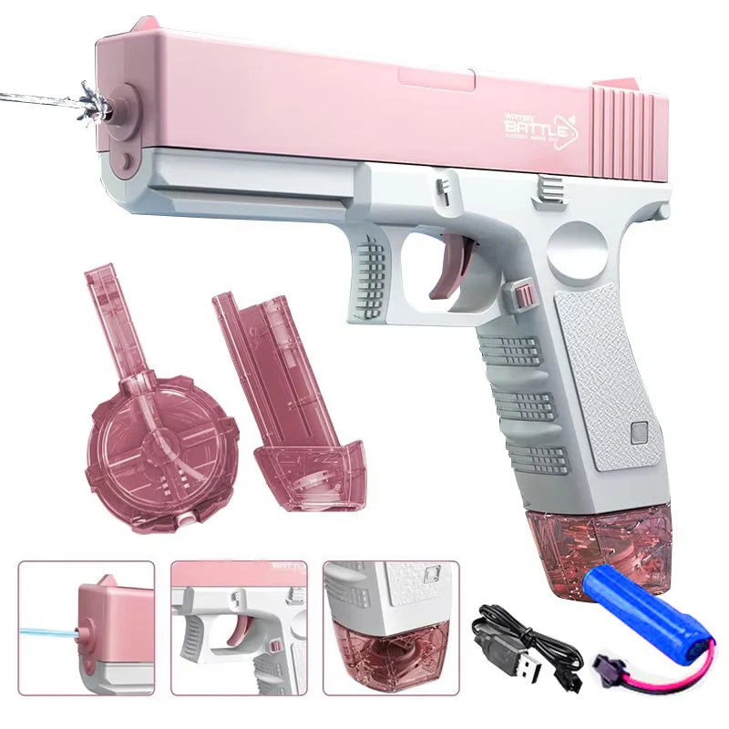 Kids Electric Water Gun - Automatic Rapid-Fire Water Blaster - photo 12