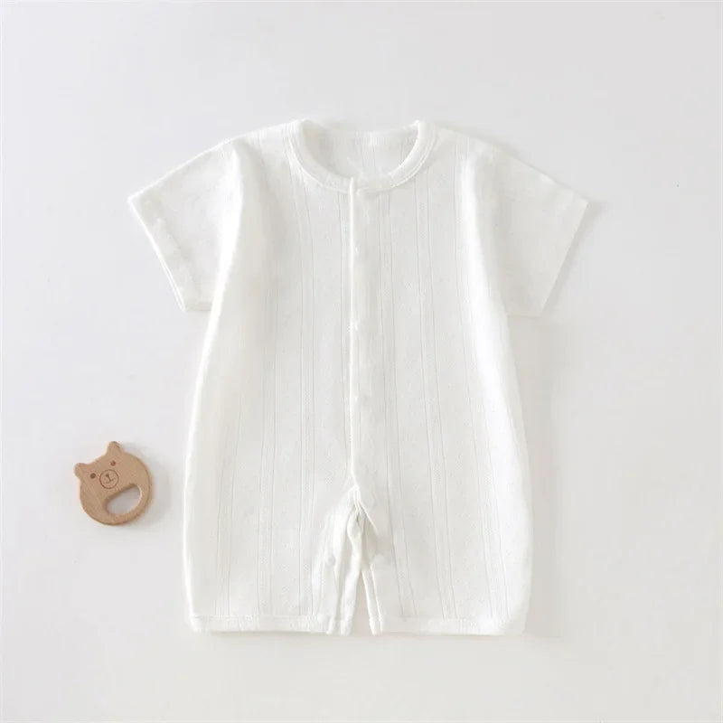 Baby Summer Bodysuit Romper – Solid Colour Sleeveless | Unisex | 0–24 Months - photo 7