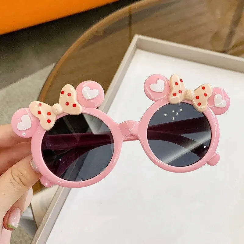 Kids cartoon UV400 sun protection sunglasses