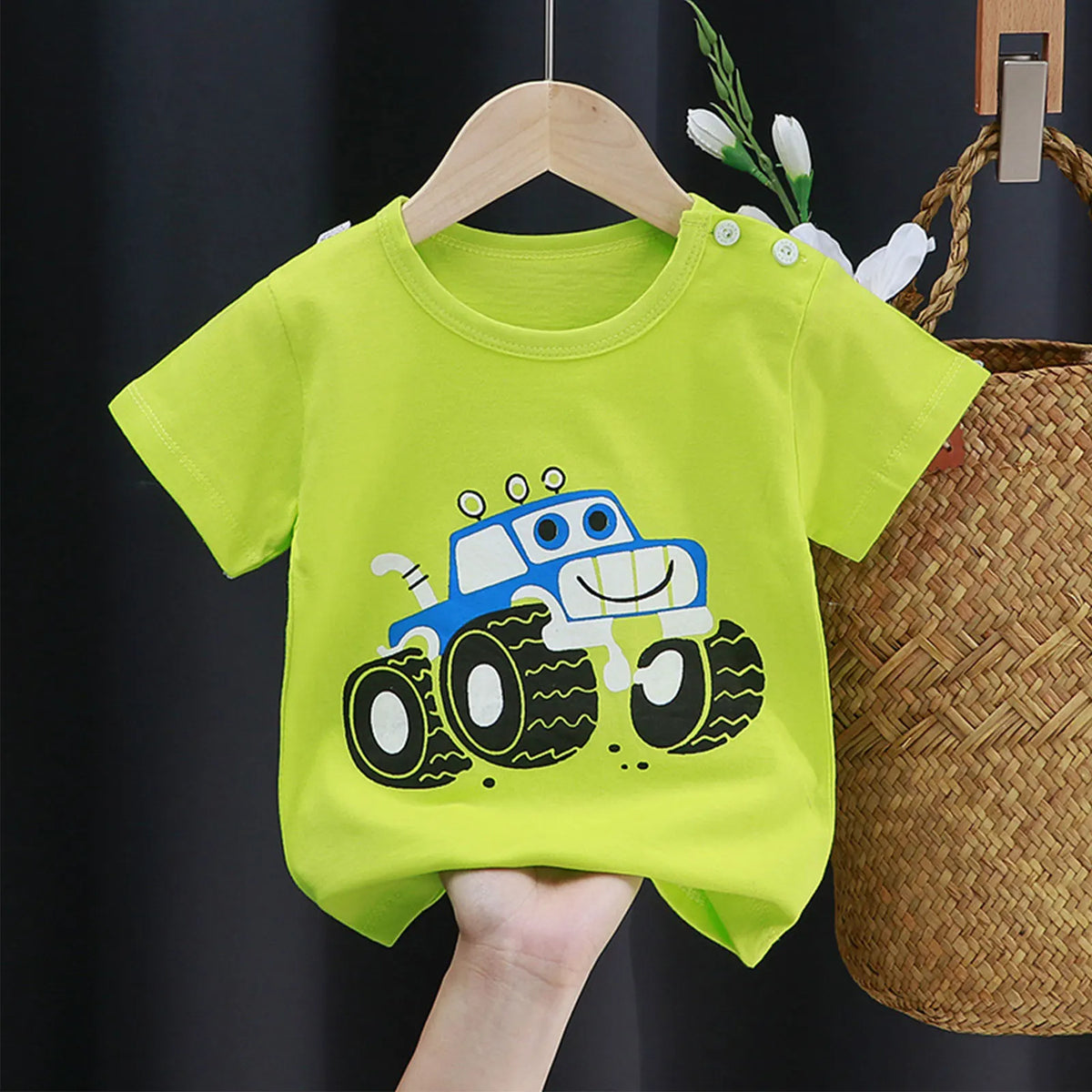 Baby Toddler Cotton Print T-Shirt - photo 1