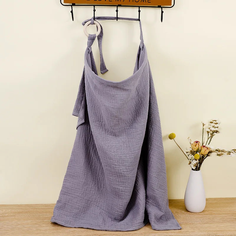 Breathable Cotton Nursing Cover - Kindle Kids ABC - view 11