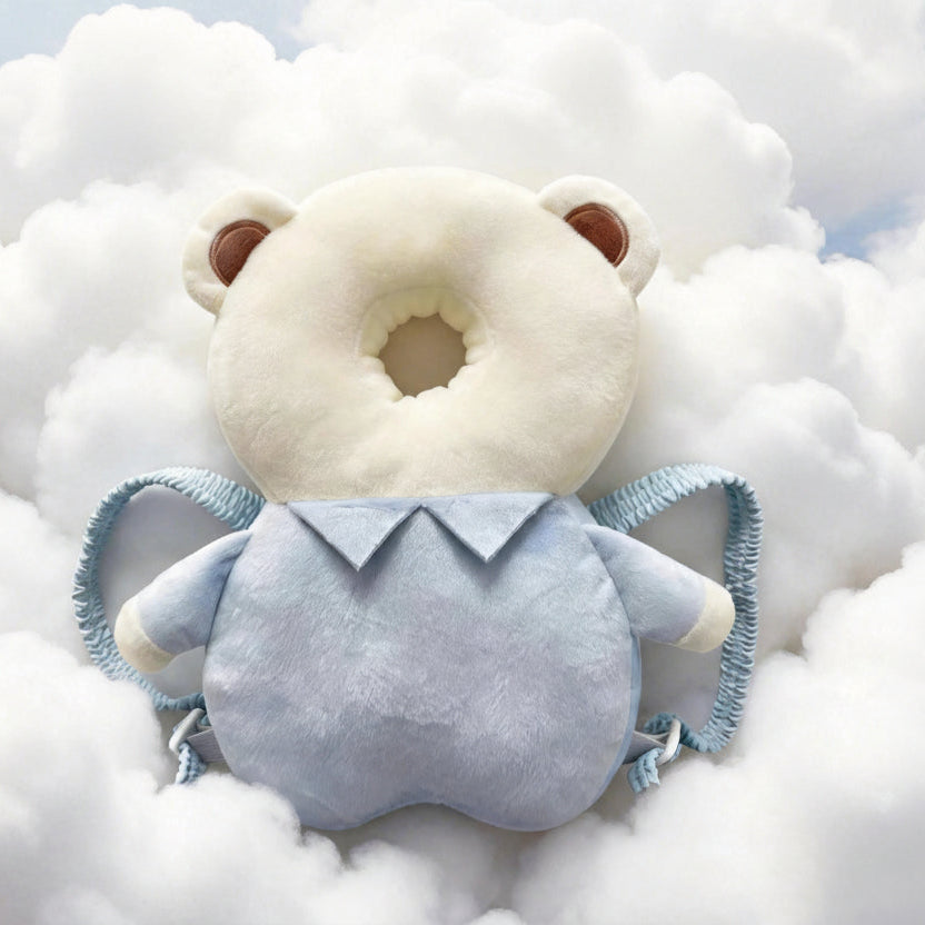 Baby Anti-Fall Head & Back Protector Pillow – Cute Animal Design