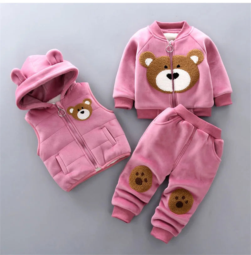 Baby Warm Cotton Bear Set 9M-4Y - photo 11