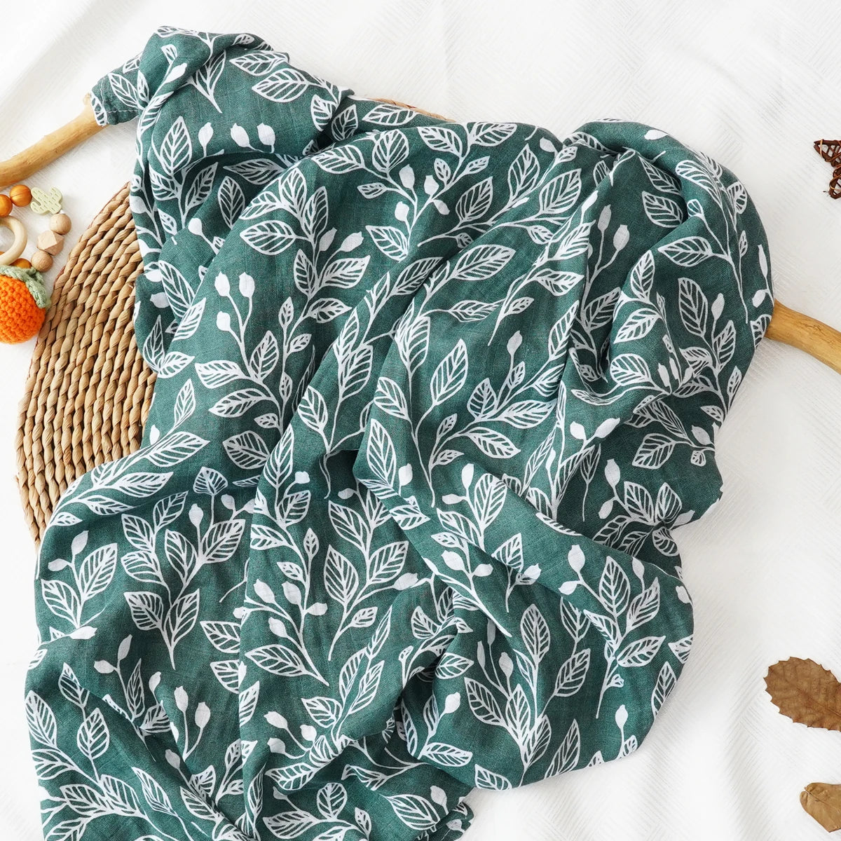 100% Cotton Muslin Baby Swaddle Blanket - Kindle Kids ABC - view 7