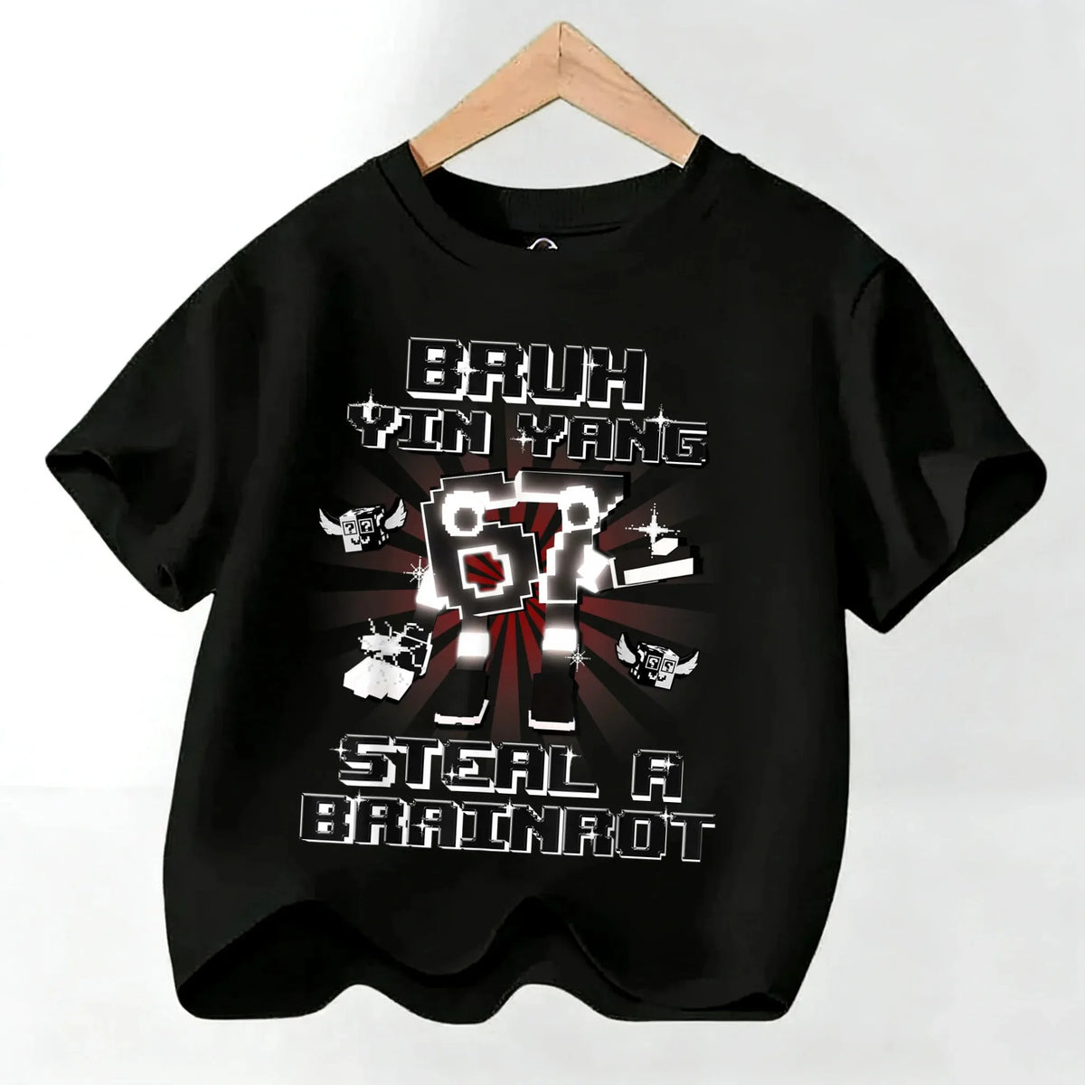 Kids Cotton 6-7 Graphic Print T-Shirt - photo 3