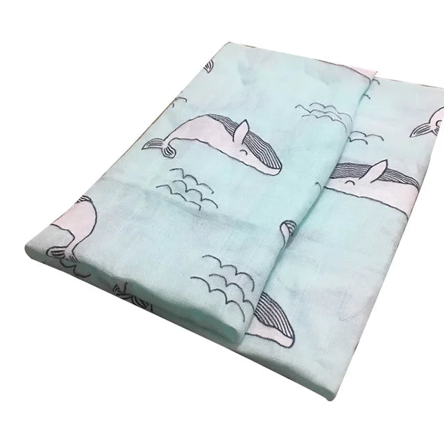 Cotton Muslin Baby Towel & Swaddle Scarf - Kindle Kids ABC - view 22