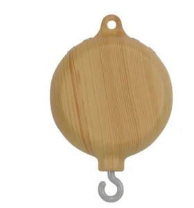 Wooden Crib Mobile – Felt Bear Nursery Mobile with Bell - photo 41