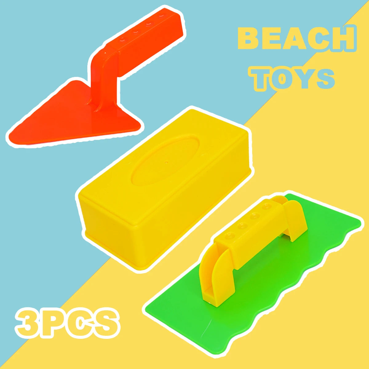 Kids Sand & Snow Brick Maker - 3-Piece Castle Mould Set - photo 7