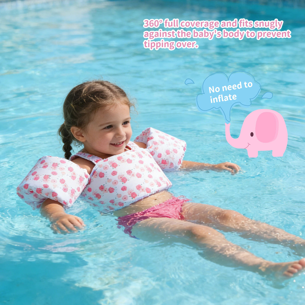 Kids Swim Float Vest - photo 4