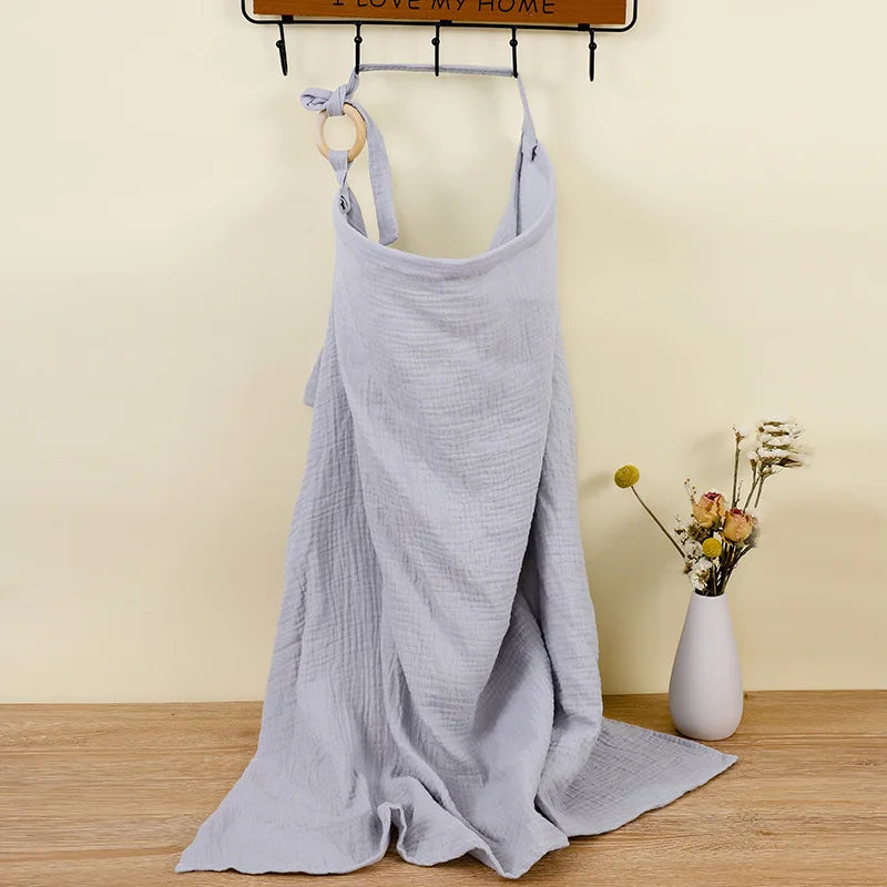 Breathable Cotton Nursing Cover - Kindle Kids ABC - view 10