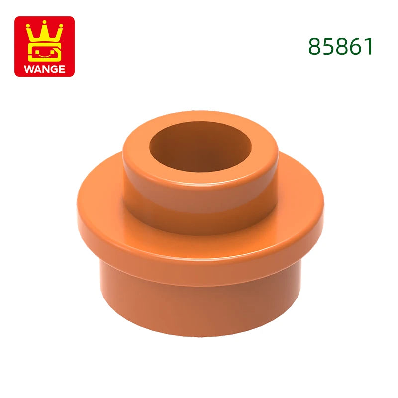 1098-piece round plate brick set MOC accessory pack for advanced builders