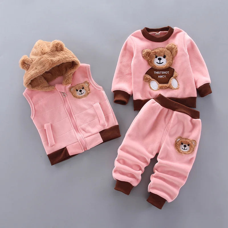 Baby Warm Cotton Bear Set 9M-4Y - photo 3