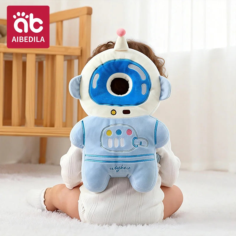 Baby Head Protector Pillow – Cartoon Anti-Fall Cushion | 6M–2Y - photo 2