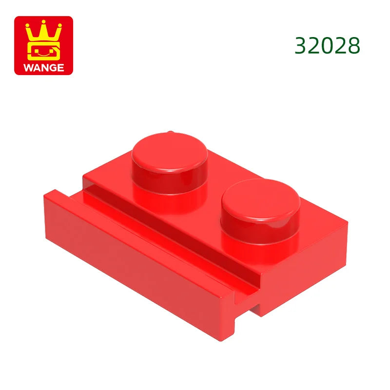 224-piece building block plate set MOC slide bricks for kids creative builds