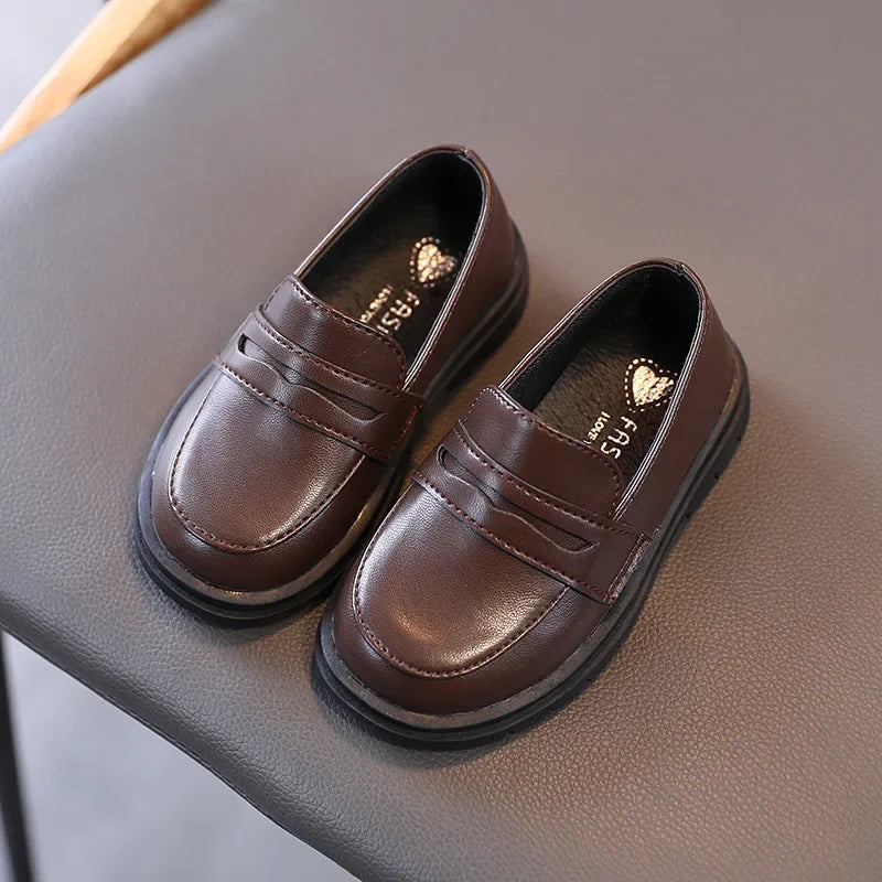 Boys Leather Loafers — Slip-On Dress Shoes for School & Wedding - photo 5