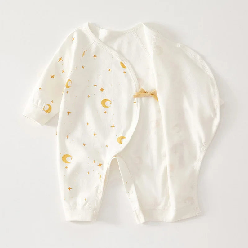 Print Cotton Baby Romper - Kindle Kids ABC - view 2