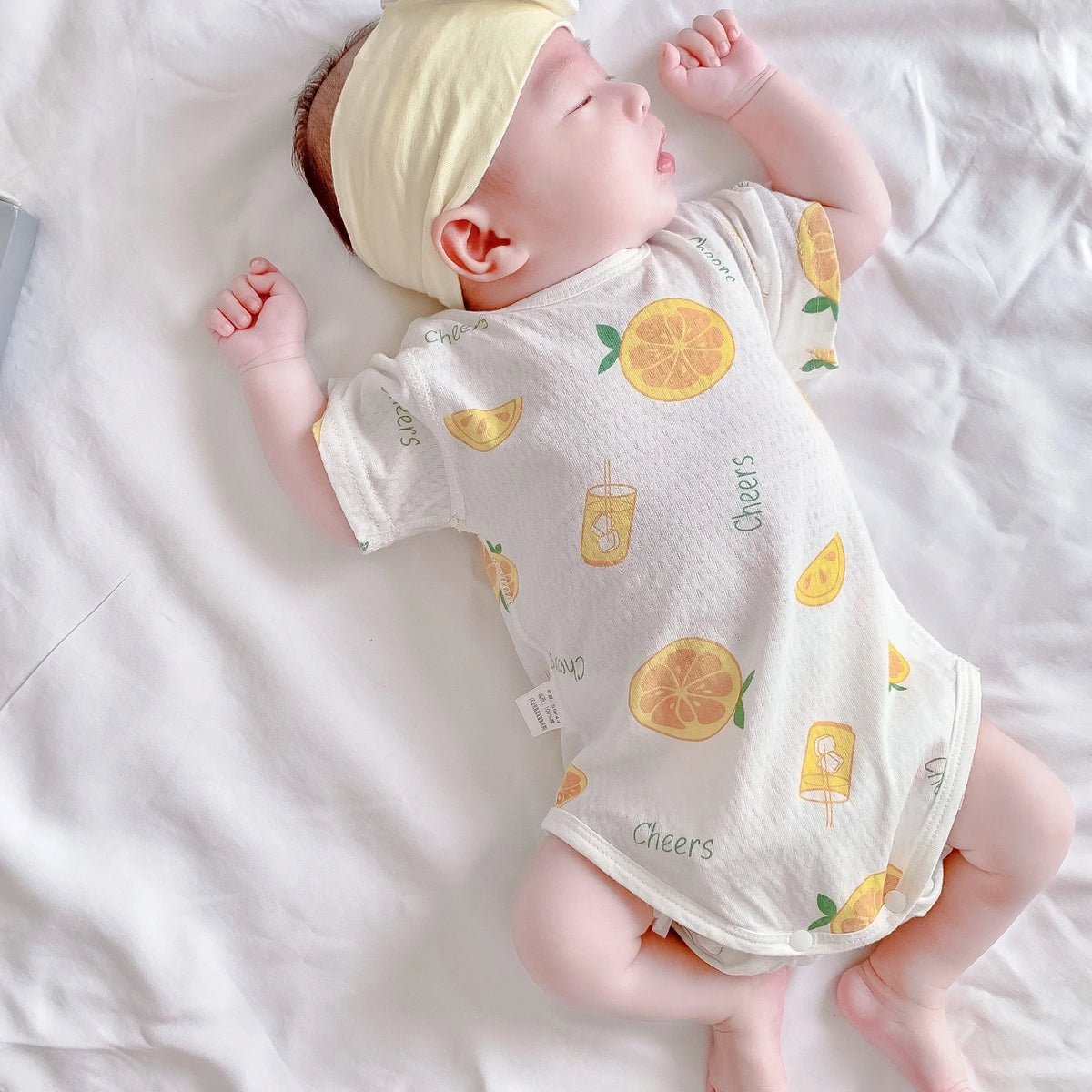 Baby Cotton Romper Bodysuit 0-12M Smooth Seamless Soft Newborn Jumpsuit - photo 2