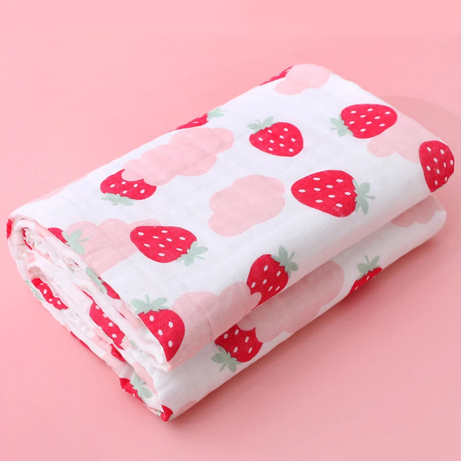 4-Layer Cotton Gauze Baby Washcloth Towel Set - Kindle Kids ABC - view 4
