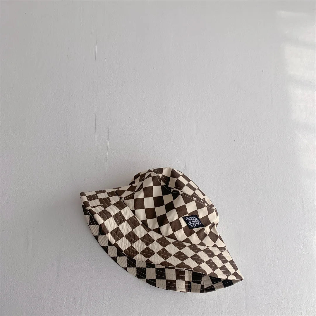 Kids Bucket Hat - Checkerboard Sun Hat for Boys Girls - photo 11