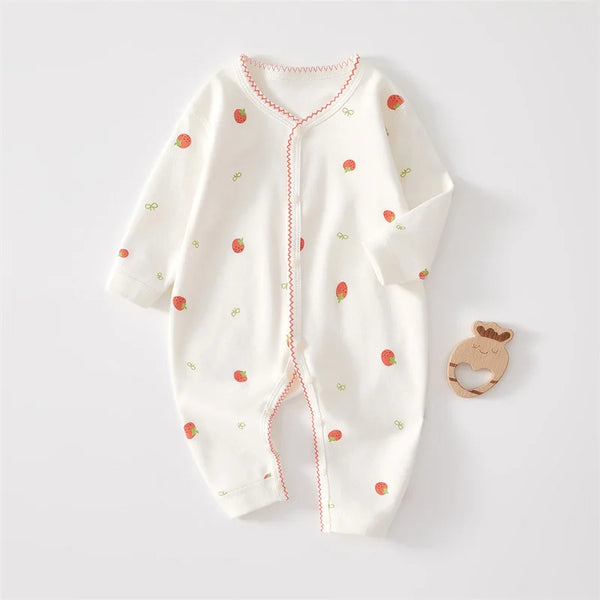 Print Cotton Baby Romper - Kindle Kids ABC