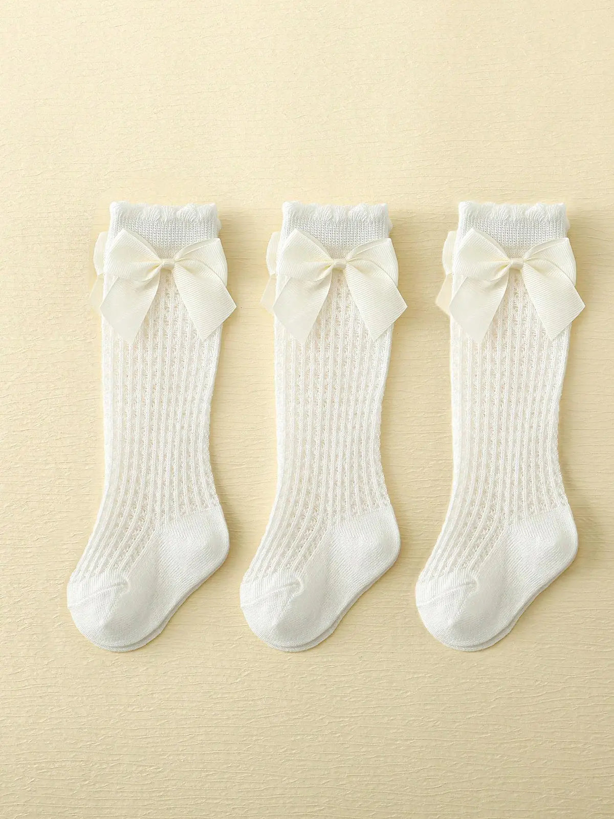 Cotton Baby Girls Socks with Bows - Kindle Kids ABC - view 7