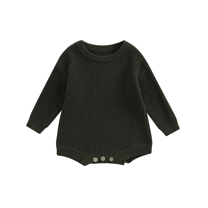 Knit Cotton Baby Romper - Kindle Kids ABC - view 10