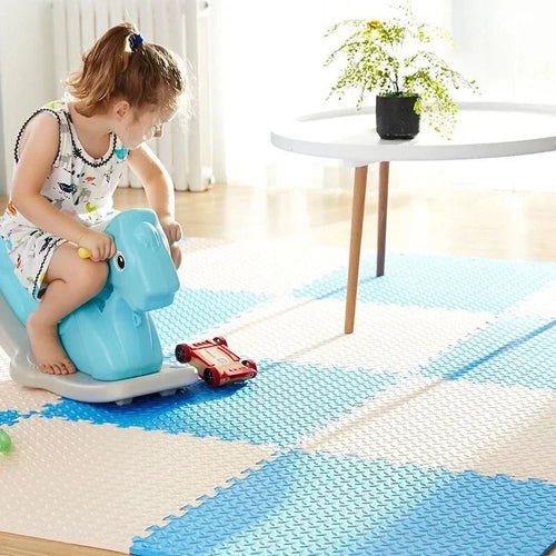 Baby EVA Foam Puzzle Play Mat – Soft & Anti-Slip Floor Tiles for Kids (8 or 16 Pieces)