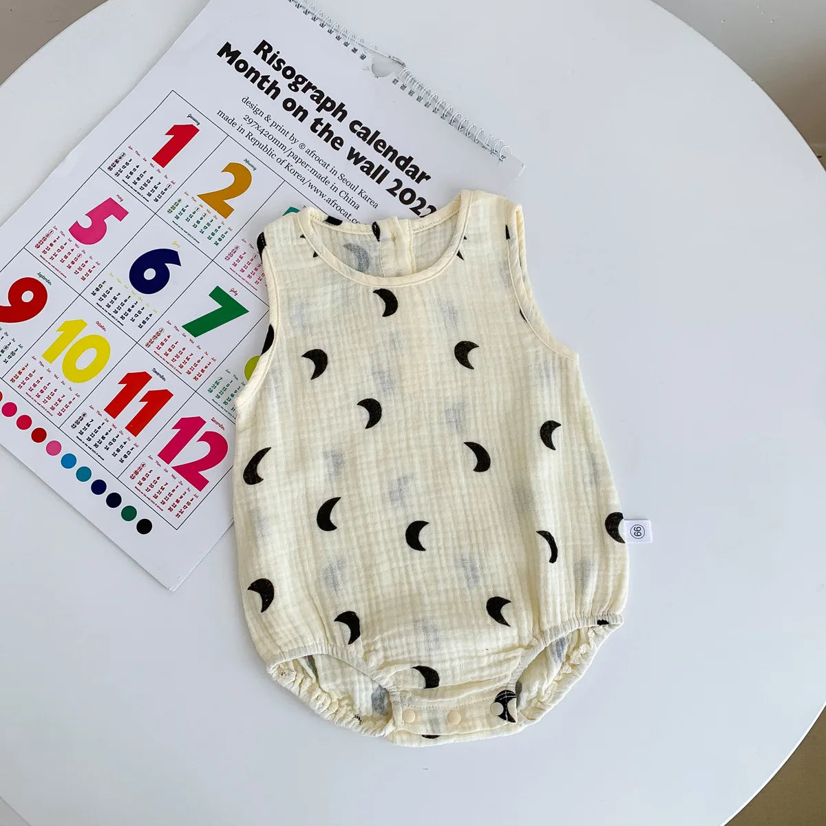 Muslin Cotton Baby Romper - Kindle Kids ABC - view 9