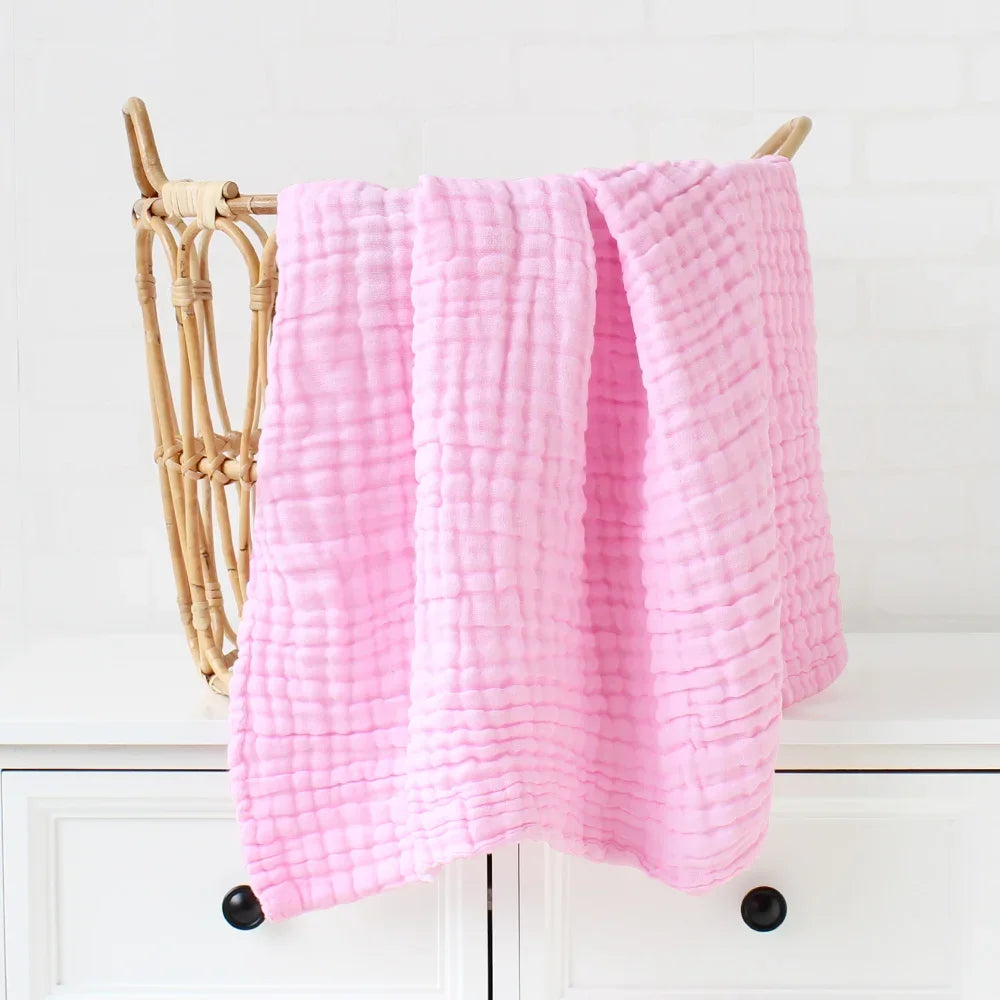 6-Layer Bamboo Cotton Baby Receiving Blanket - Kindle Kids ABC - view 7