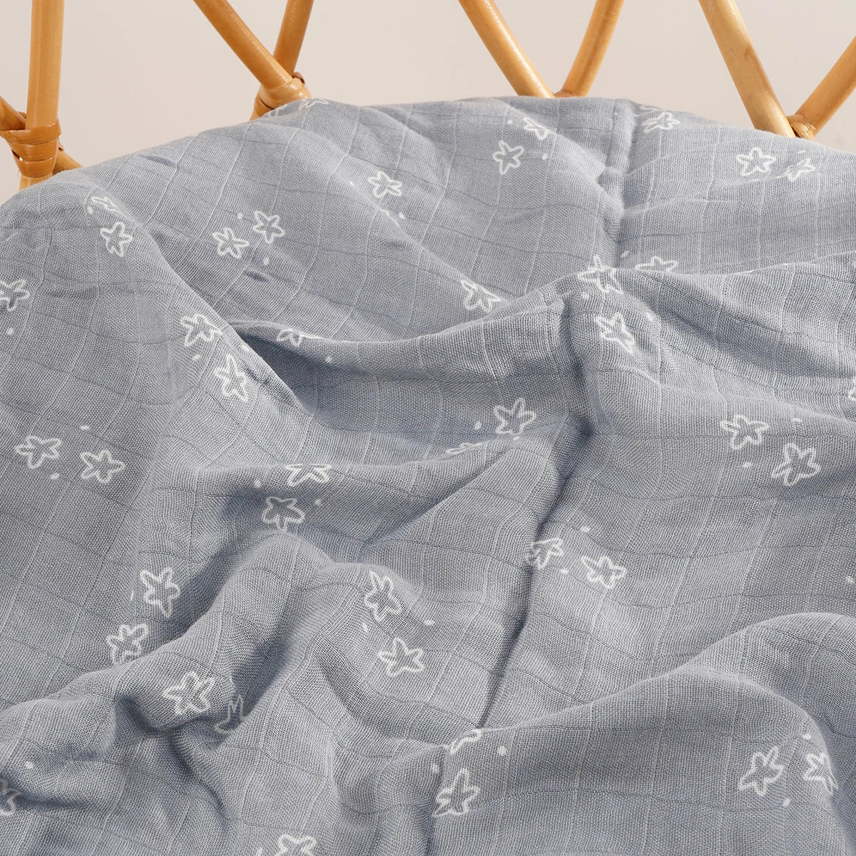 Bamboo Cotton Muslin Baby Swaddle Blanket - Kindle Kids ABC - view 12