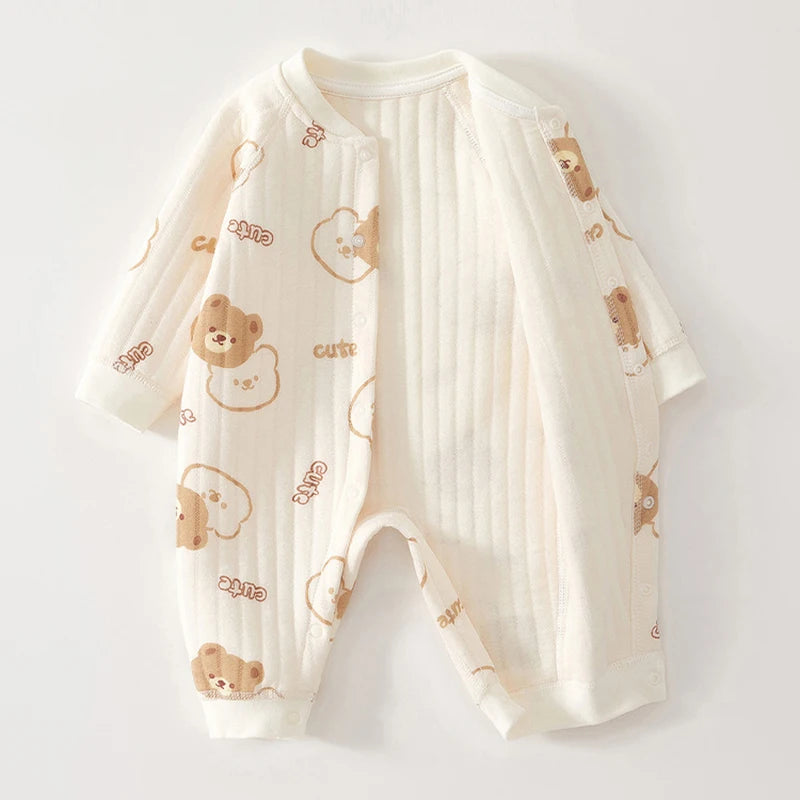 Cute Bear Cotton Romper - Kindle Kids ABC - view 2