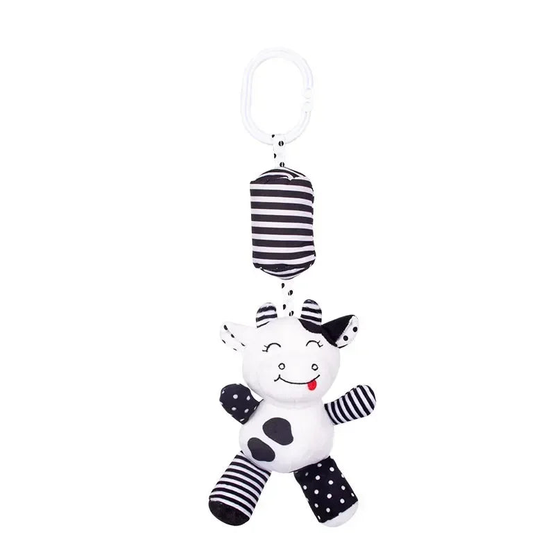 Baby Crib Hanging Bell - Plush Rattle Sensory Toy - photo 12