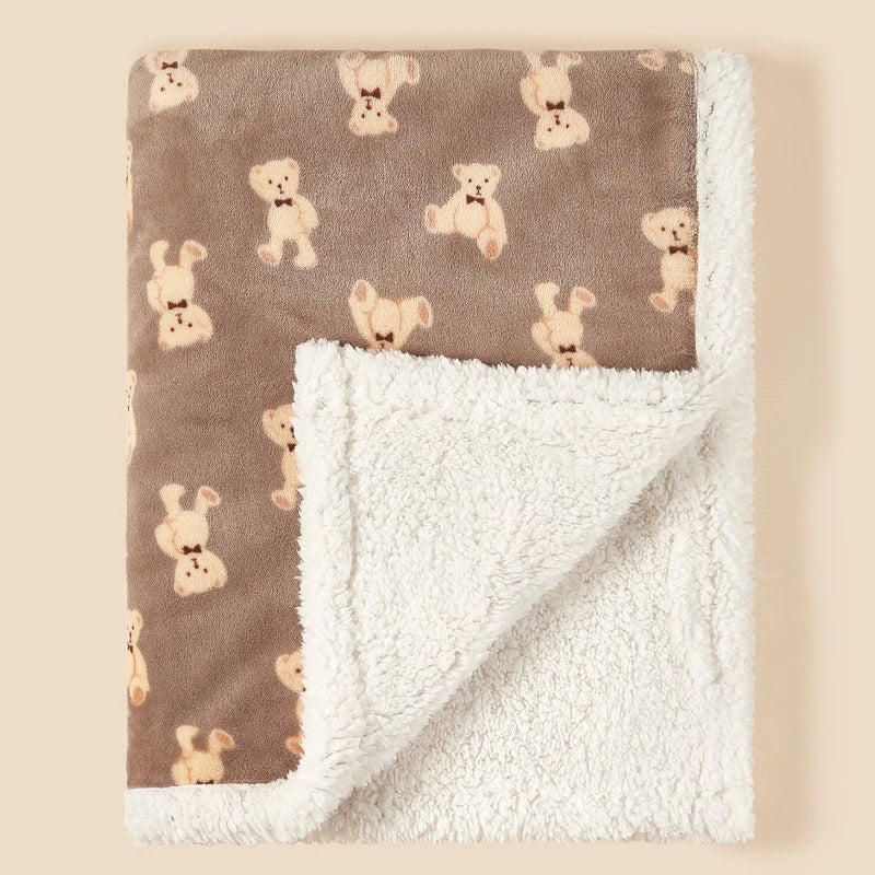 Winter Fleece Baby Blanket - Kindle Kids ABC - view 4