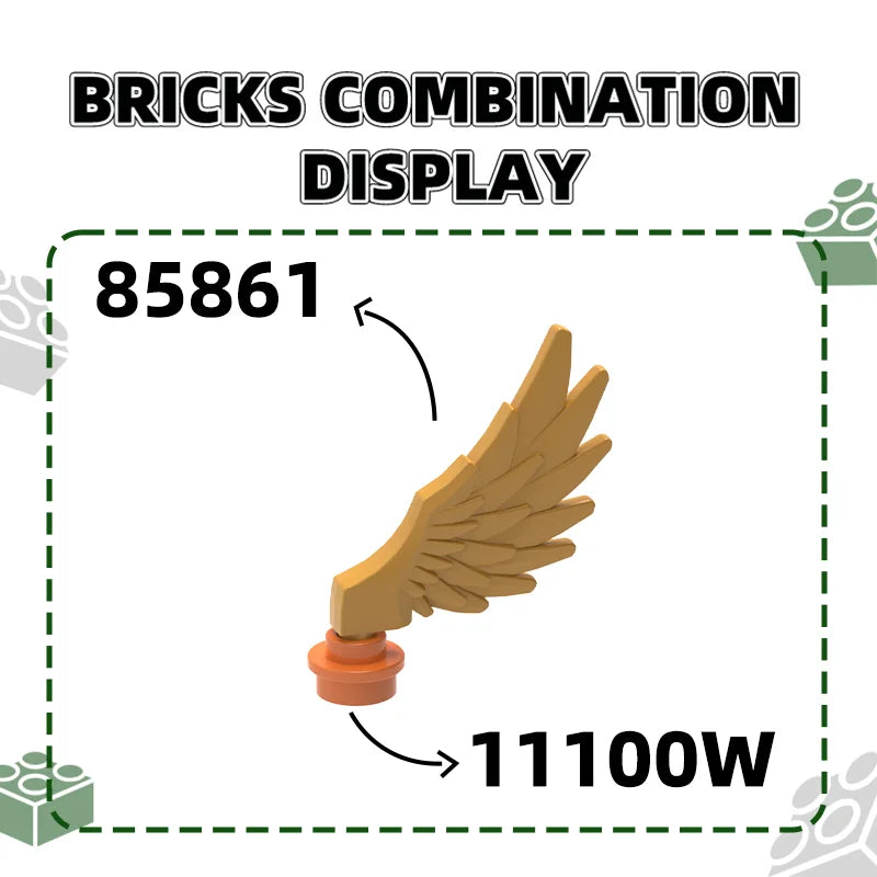 1098-piece round plate brick set MOC accessory pack for advanced builders