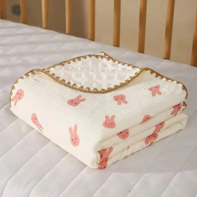 Soft Fleece Baby Swaddle Blanket - Kindle Kids ABC - view 7