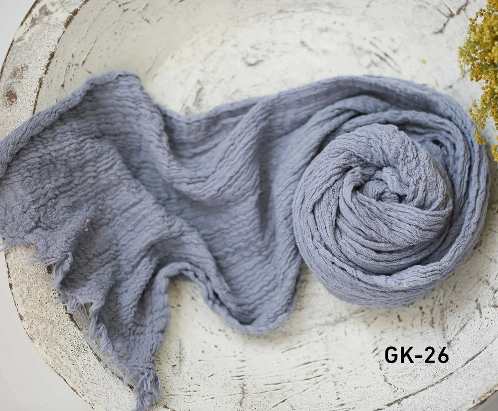 Seersucker Cotton Gauze Baby Wrap Blanket - Kindle Kids ABC - view 8
