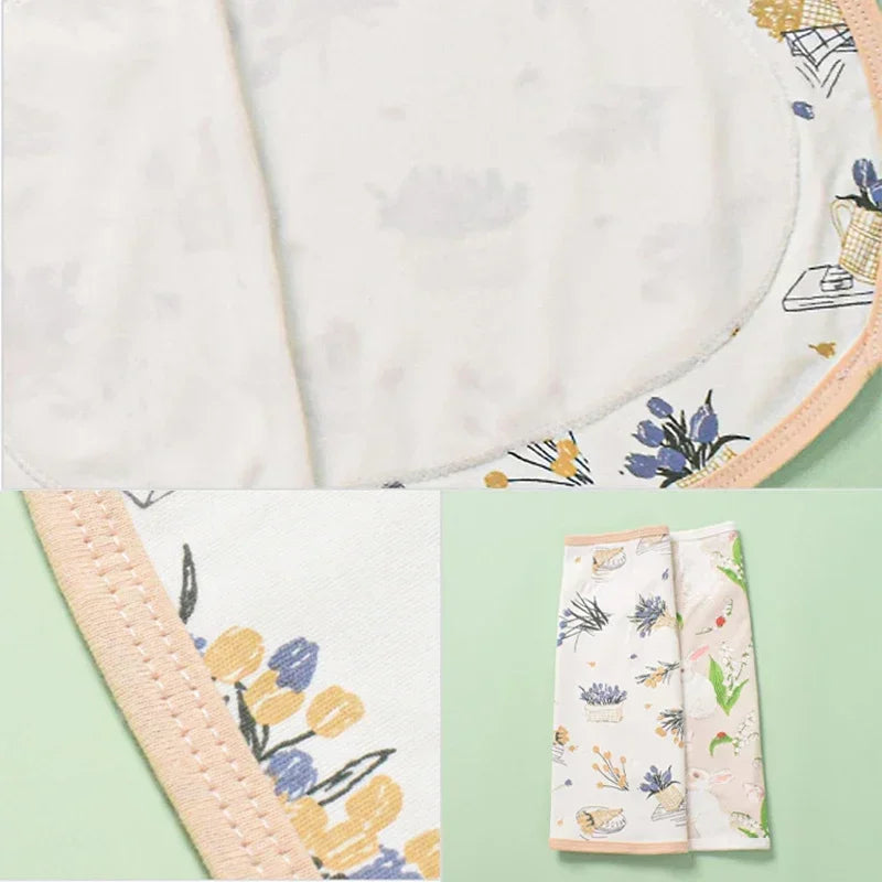 Anti-startle muslin cotton swaddle wrap for newborn baby sleep