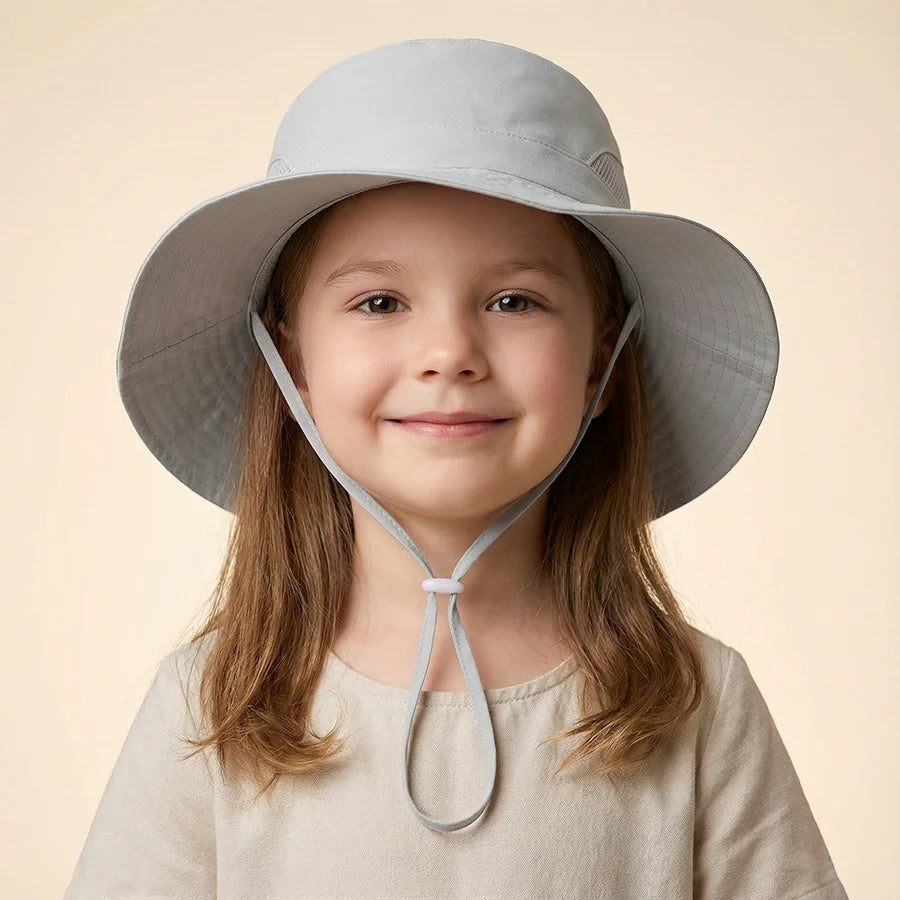 Kids Cotton Bucket Hat – UV Protection Sun Hat | Unisex | 1–10 Years - photo 12