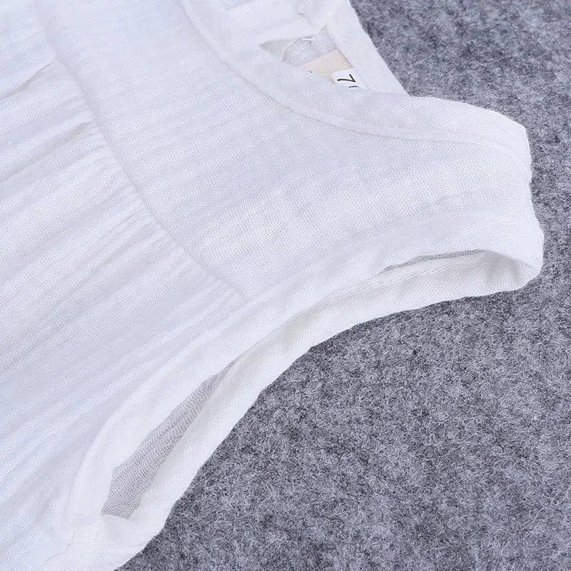 Toddler Cotton Muslin Vest & Shorts Set 6M-4Y - photo 4