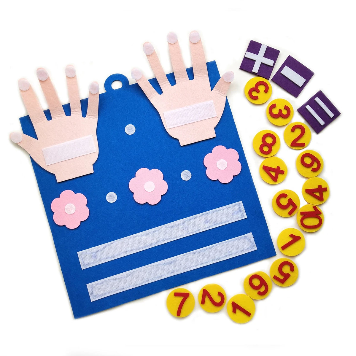 Montessori Felt Number Math Board - Counting & Early Learning Toy - photo 5