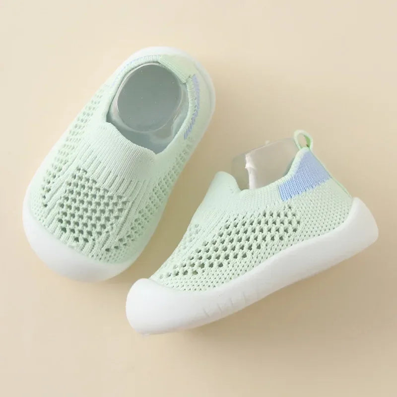Kids Breathable Knit Slip-On Sneakers, Unisex 0M–4Y - photo 7
