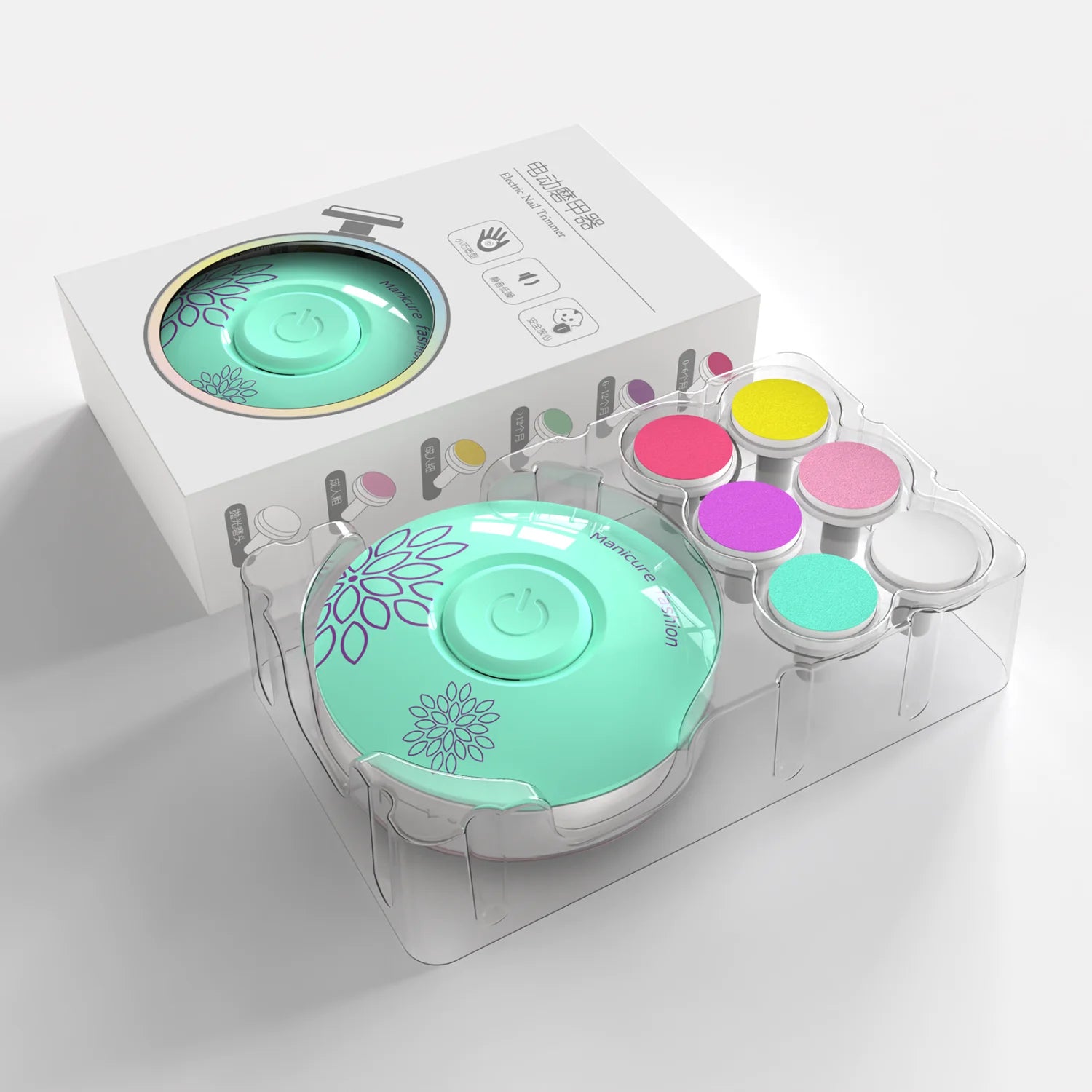 Electric Baby Nail Trimmer – Safe & Quiet Nail File for Newborns & Toddlers