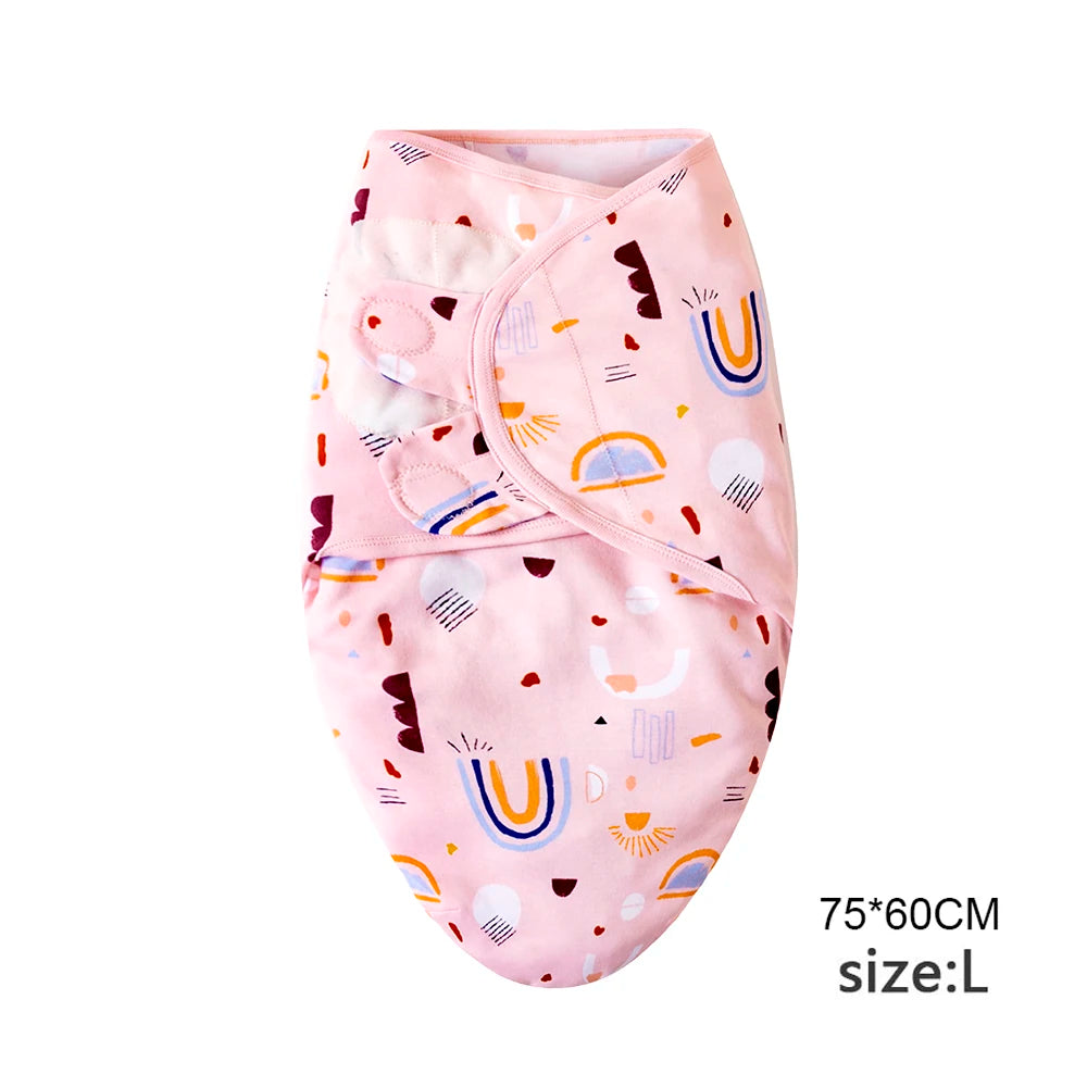 Cotton Baby Swaddle Wrap & Hat Set - Kindle Kids ABC - view 4